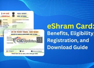 eShram Card: Comprehensive Guide to Registration, Benefits, and More Eshram Card